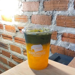 เพียวมัทฉะน้ำส้ม