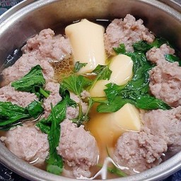 ต้มจืดเต้าหู้หมูสับ
