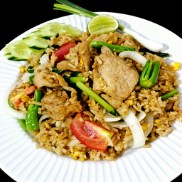 ข้าวผัดโบราณ ( ข้าวผัดรถไฟ )