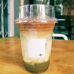 Matcha coffee