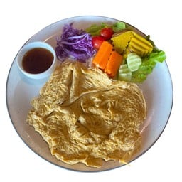 ไข่เจียวไร้มัน 3 ฟอง (ไม่มีข้าว)