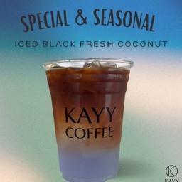 Iced Black Fresh Coconut (D)