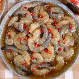 กุ้งดองซีอิ๊วเกาหลี