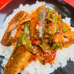 กระเพราปลากระป๋อง