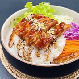 ข้าวเทอริไก่ย่าง