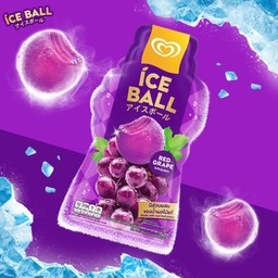 วอลล์ไอซ์บอลองุ่นแดง