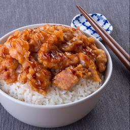 [ร้านโทริมารุ]ข้าวไก่คาราเกะซอสเทอริยากิ