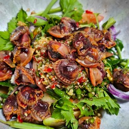 ยำหอยแครงตะไคร้