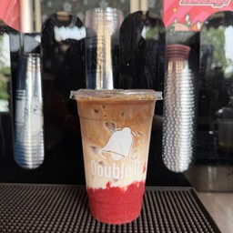 ลาเต้ - สตรอว์เบอร์รี่