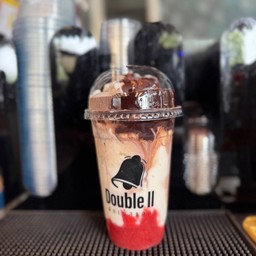 โกโก้นมสดสตรอว์เบอร์รี่ (ปั่น)