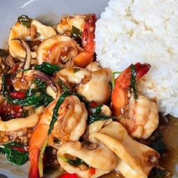 กระเพาะกุ้งหมึก