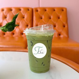 ชาเขียวเย็น เข้มข้น