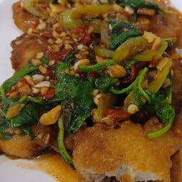 กะเพรา( กับข้าว)