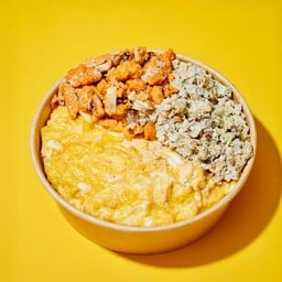 ข้าวไข่ข้นทูโทน มัน+ไข่