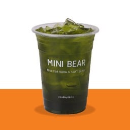 ชาเขียวใสน้ำผึ้งมะนาว