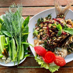 ลาบปลาตะเพียน