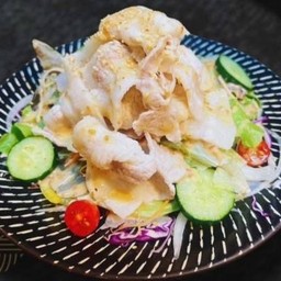 1105.Buta Shabu Salad (Half Size)