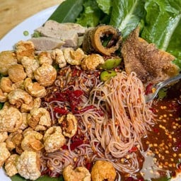 ขนมจีนซาวน้ำปลาร้าแซ่บ