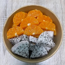 ส้ม+แก้วมังกร