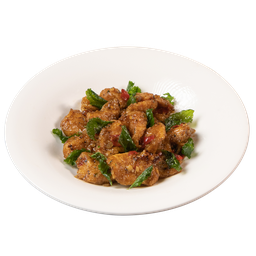 กะเพราไก่กรอบ(กับข้าว)