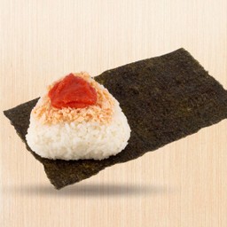 ข้าวปั้นแซลมอนและ เมนไทโกะ