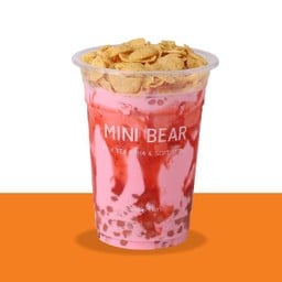 สตรอว์แบร์รี่คอร์นเฟล็คส์ไข่มุกมินิแบร์