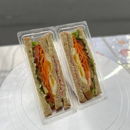 แซนด์วิชปูอัดไข่ดาว