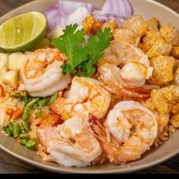 ข้าวขยำกุ้ง