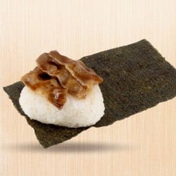 ข้าวปั้นหมูคุโรบูตะ เทอริยากิ