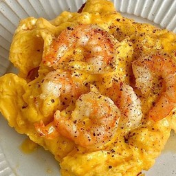 ข้าวไข่ข้นกุ้ง