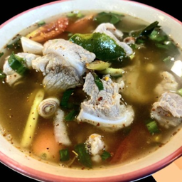 ต้มแซ่บกระดูกหมูอ่อน