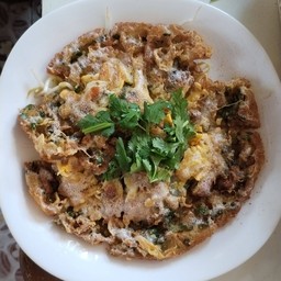 หอยทอดแมลงภู่ตัวโตๆ