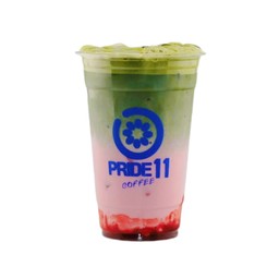 มัทฉะสตอเบอรี่นมสด-Matcha stawberry(20 oz)