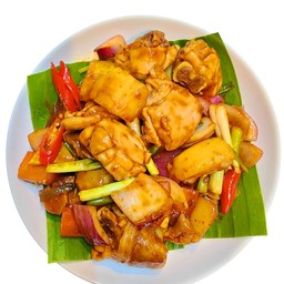 Braised Chicken with Potatoes 红烧鸡+土豆