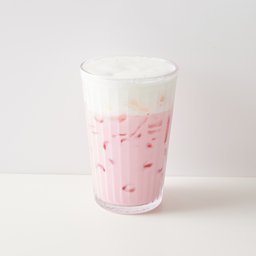 Pink Milk (Iced)