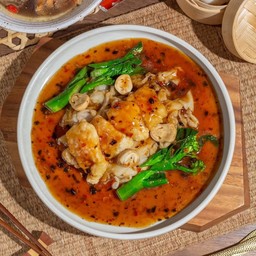 C7 โกยซีหมี่ปลากระพงเต้าซี่