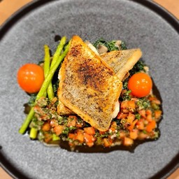 สเต็กปลากะพง (Seabass Steak)