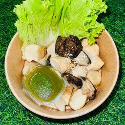 เห็ดออรินจิย่าง+ น้ำจิ้มซีฟู้ด