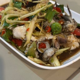 ตำทะเล(สุก-ดิบ)