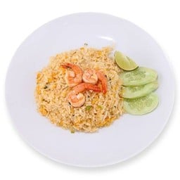[กระทะเหล็ก] ข้าวผัดกุ้ง,ปู,