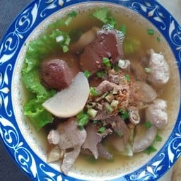 (2แถมข้าว1) ต้มเลือดหมู 2 แถม ข้าวสวย 1