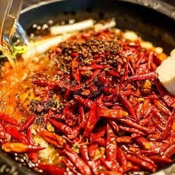 น้ำซุปหมาล่าเผ็ดมาก