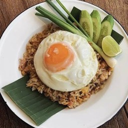ข้าวผัดหมู+ไข่ดาว