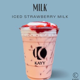 Iced Strawberry Milk ( D )