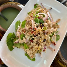 ลาบวุ้นเส้นหมูสับ