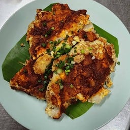 Stir-fried Taro Cake with Scrambled Eggs