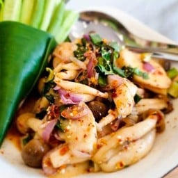 ลาบเห็ด มังสวิรัติ