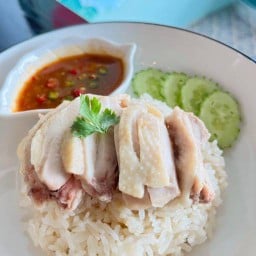 ข้าวมันไก่มั้ย(หน้าอำเภอท่าม่วง)