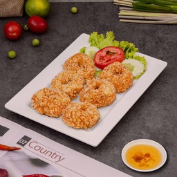 Deep-Fried Shrimp Cake