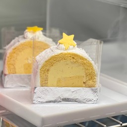 Mango Mousse Cake Roll